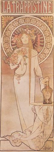 La Trappistine (nn03), Alphonse Mucha